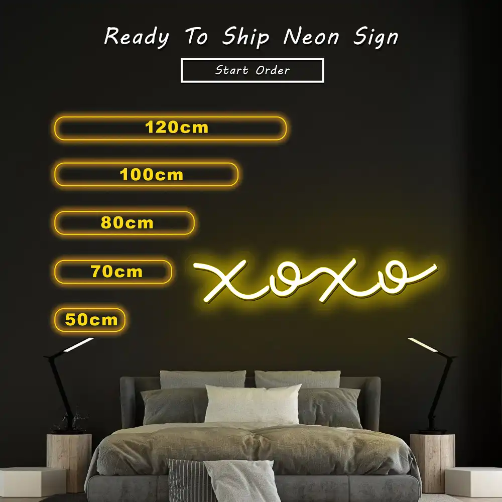 rebowsigns XOXO  Neon Sign