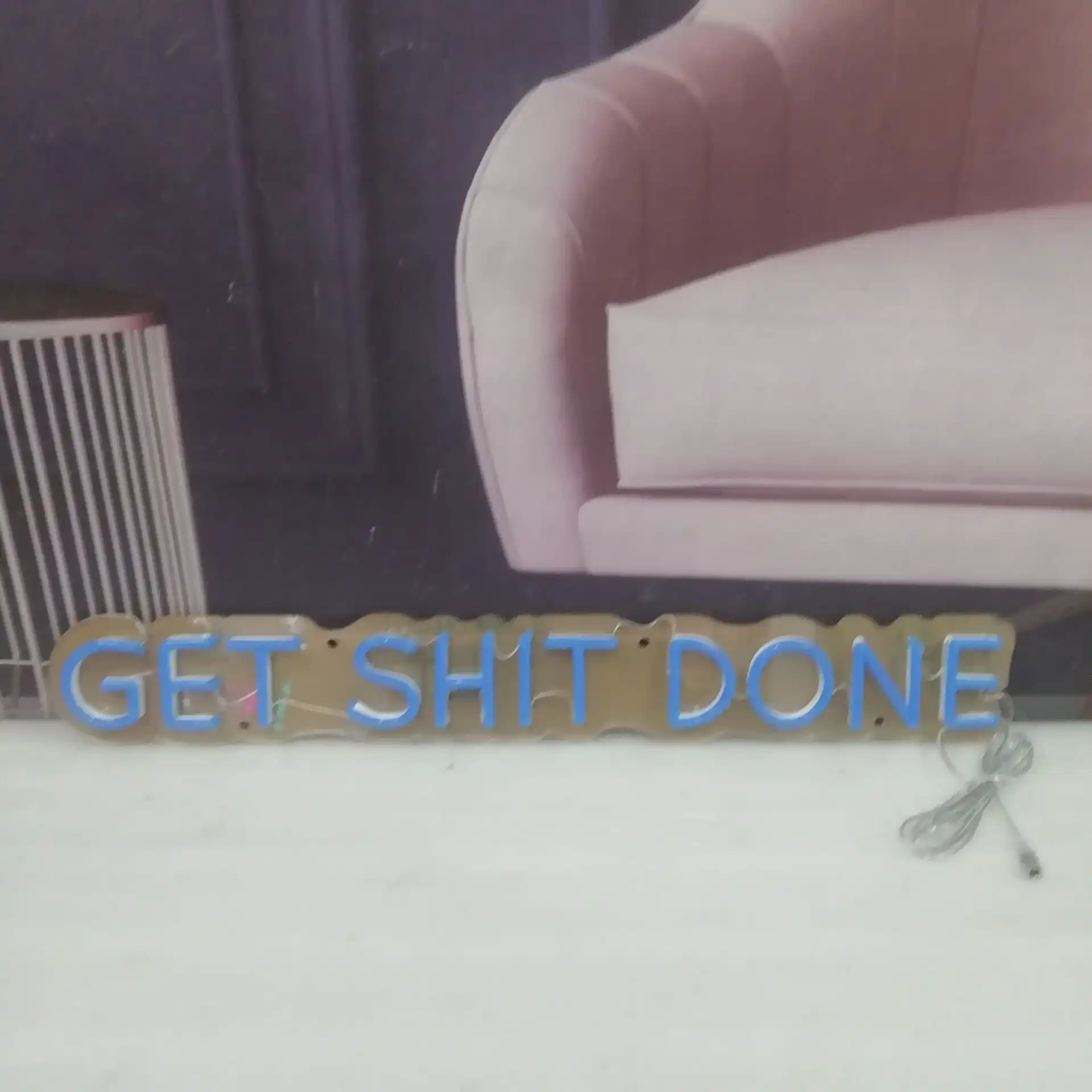 Get Shit Done Neon Sign