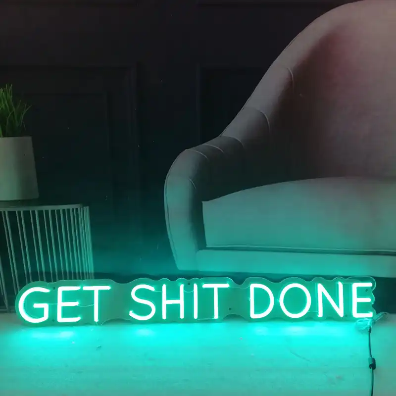 Get Shit Done Neon Sign