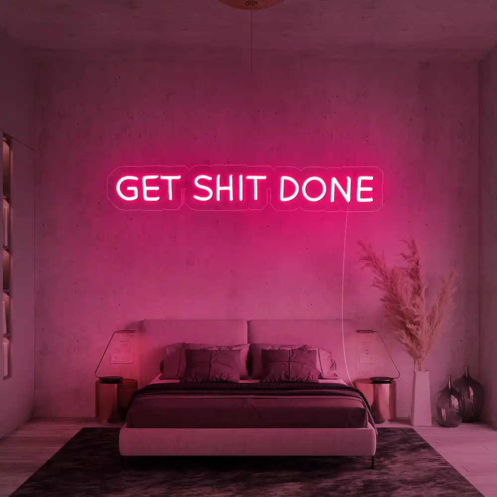 Get Shit Done Neon Sign