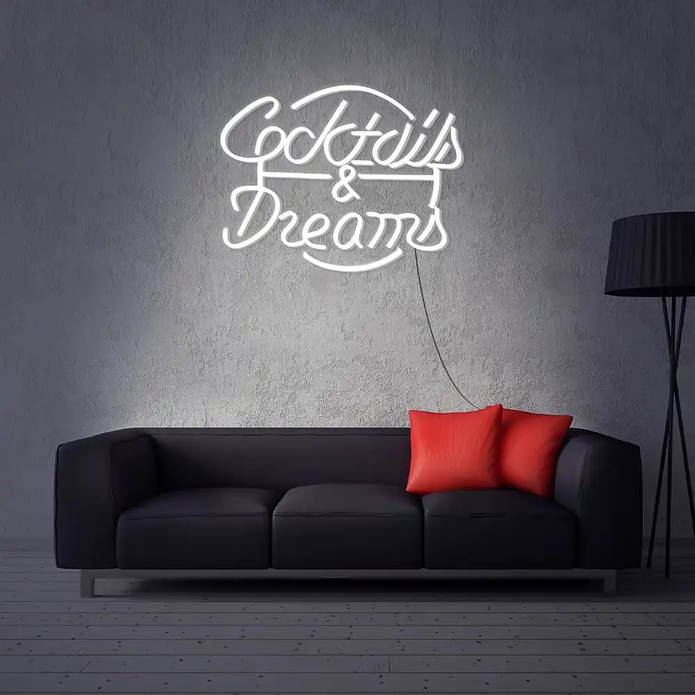 Cocktails & Dream Neon Sign